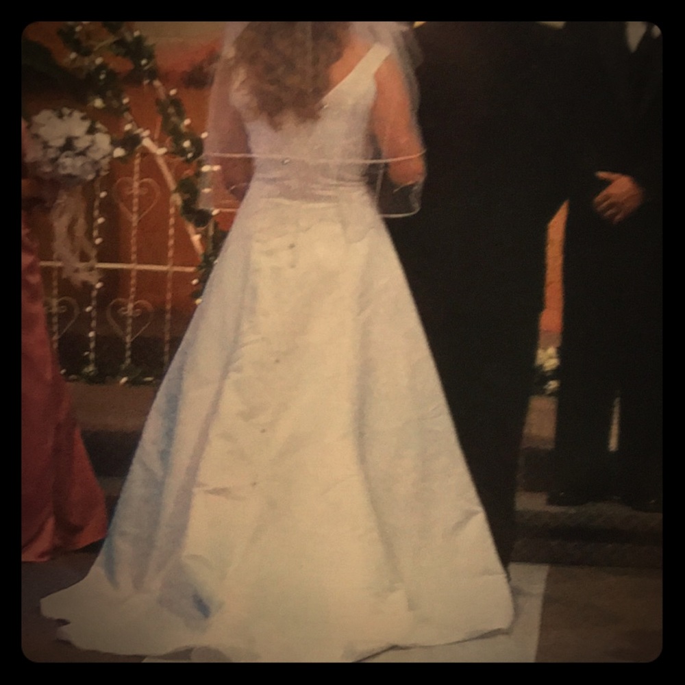 Preserved In Box David’s Bridal Wedding Gown sz16